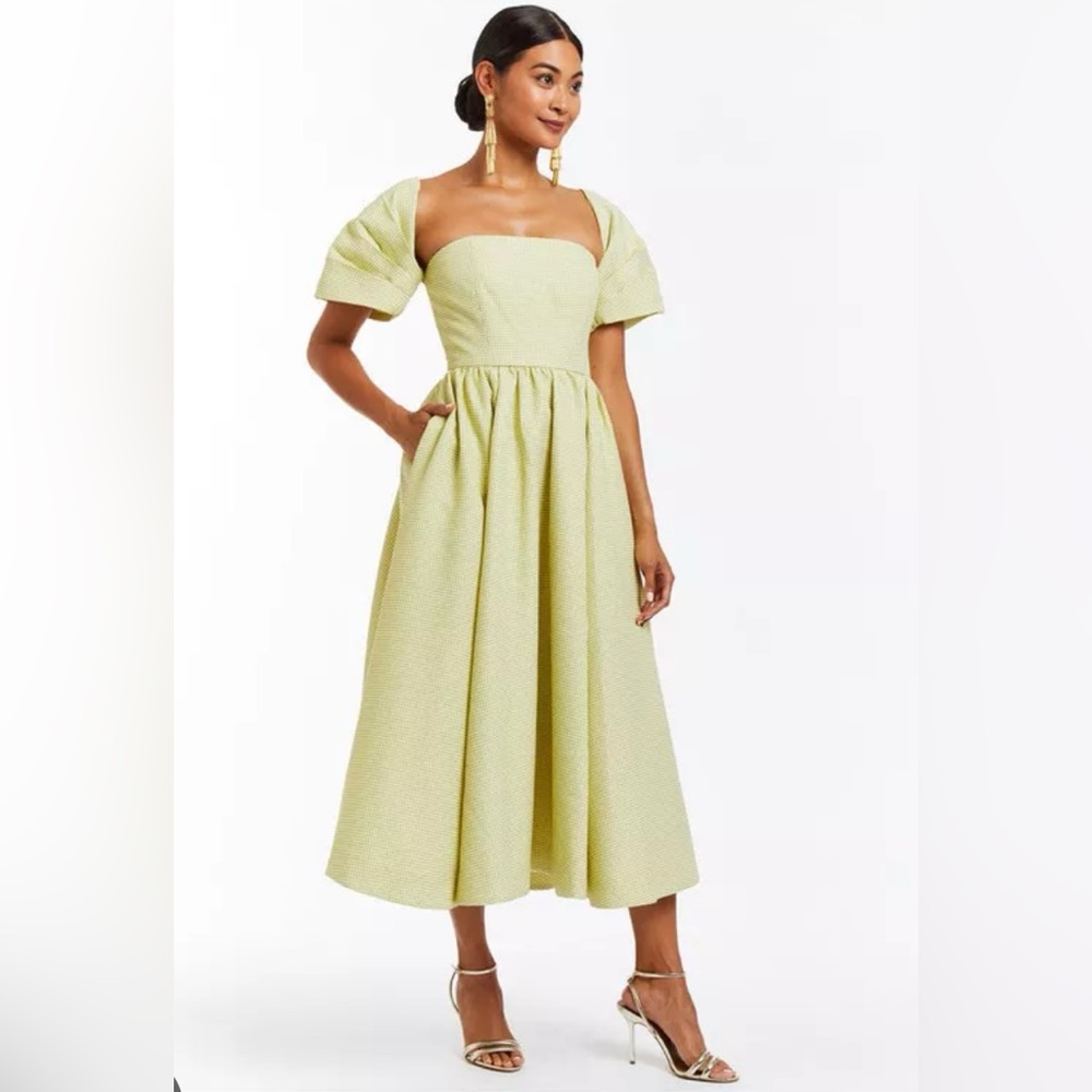 Odette Jacquard Midi Dress
